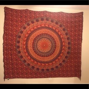 Red urban outfitters tapestry